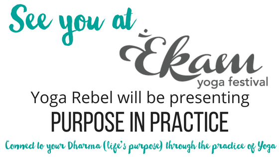 See you at Ekam Yoga Festival